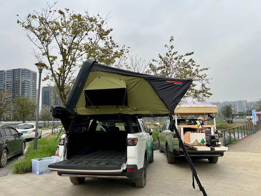 Versatile Rooftop Tent with ABS - Durable & Stylist Camping Gear