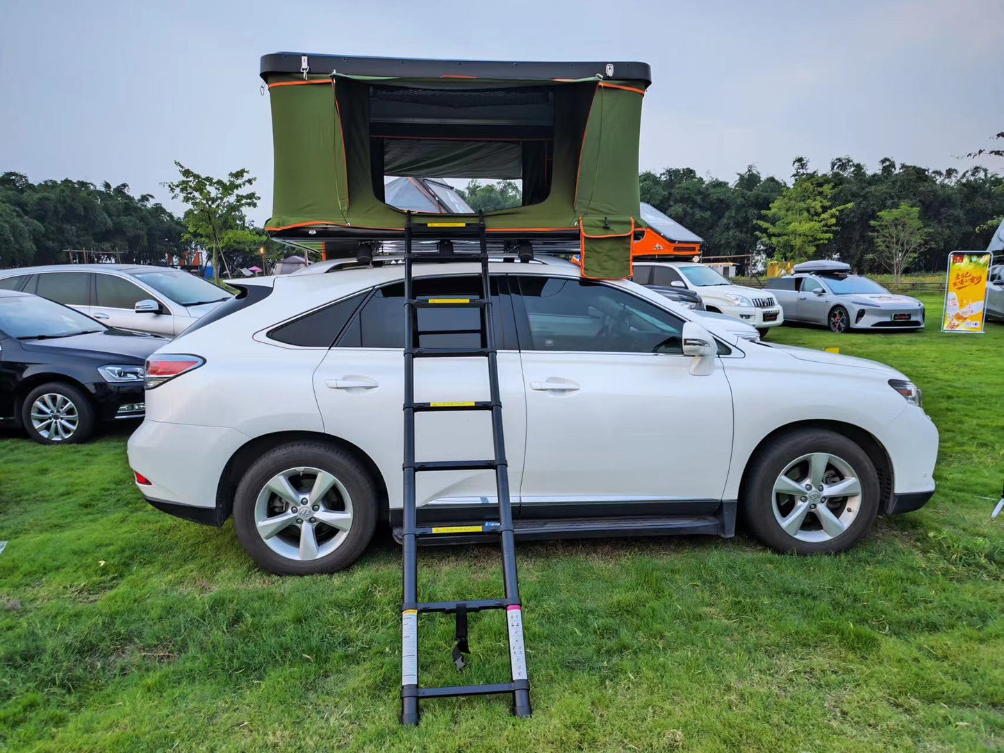 Versatile Rooftop Tent with ABS - Durable & Stylist Camping Gear