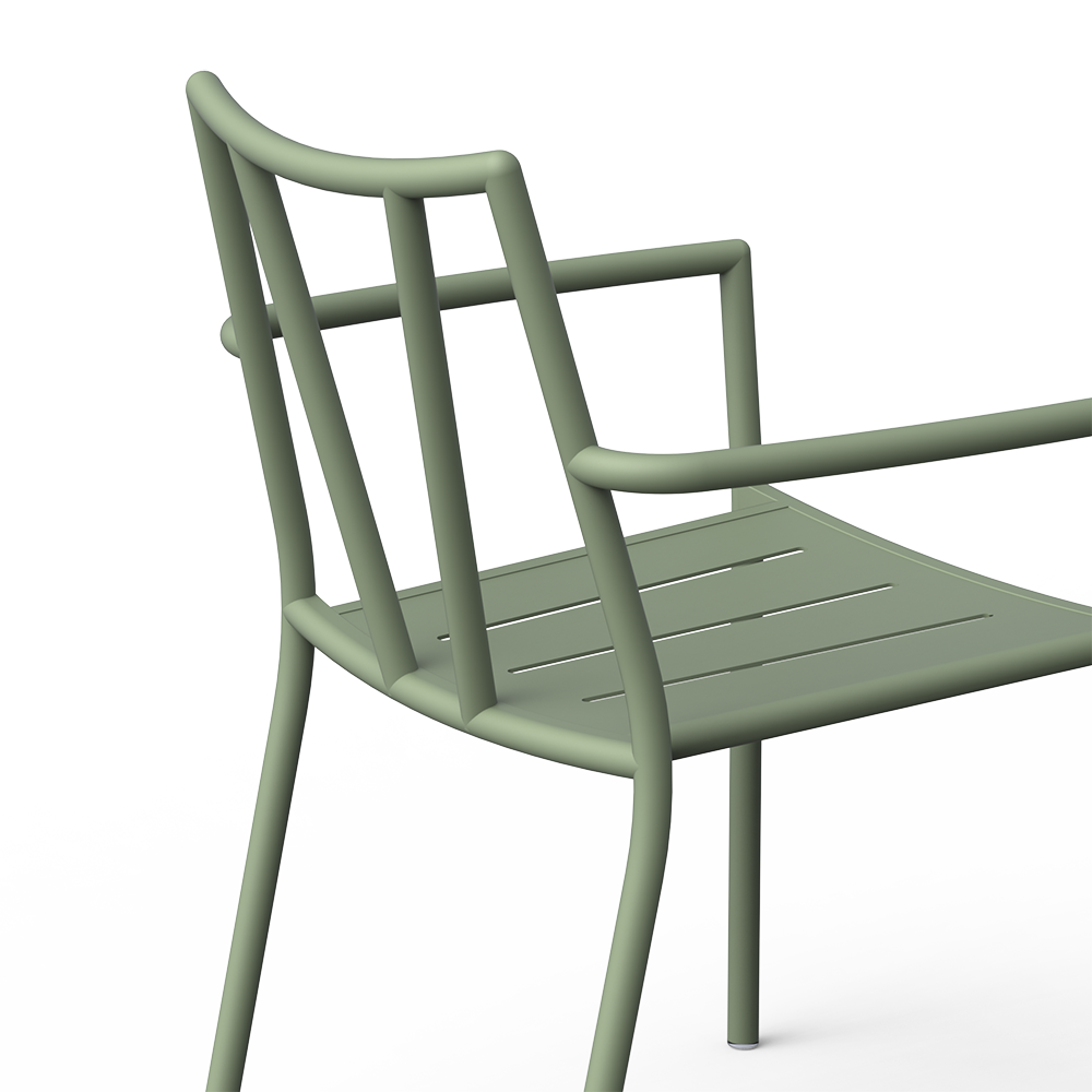 Contemporary Outdoor Dining Set – A Fusion of Sustainability, Comfort, and Modern Design by ZoeyiCollection